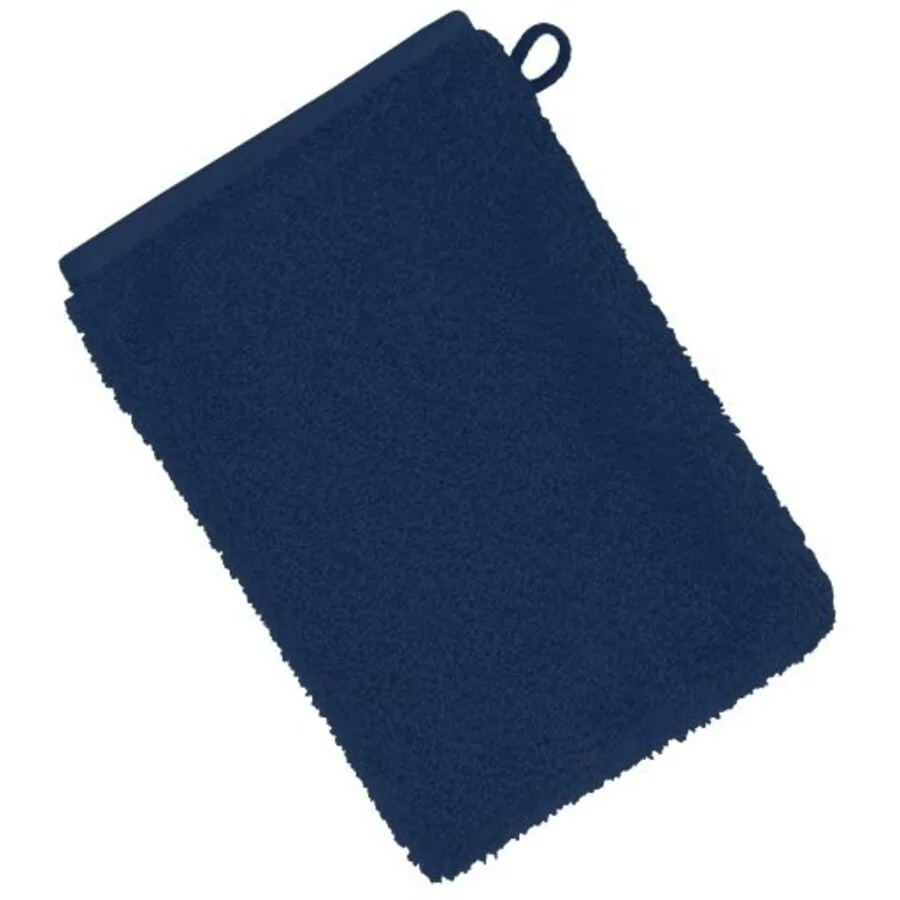 Vossen Waschhandschuh New Generation Marine Blau Baumwolle B 22 T 16 cm