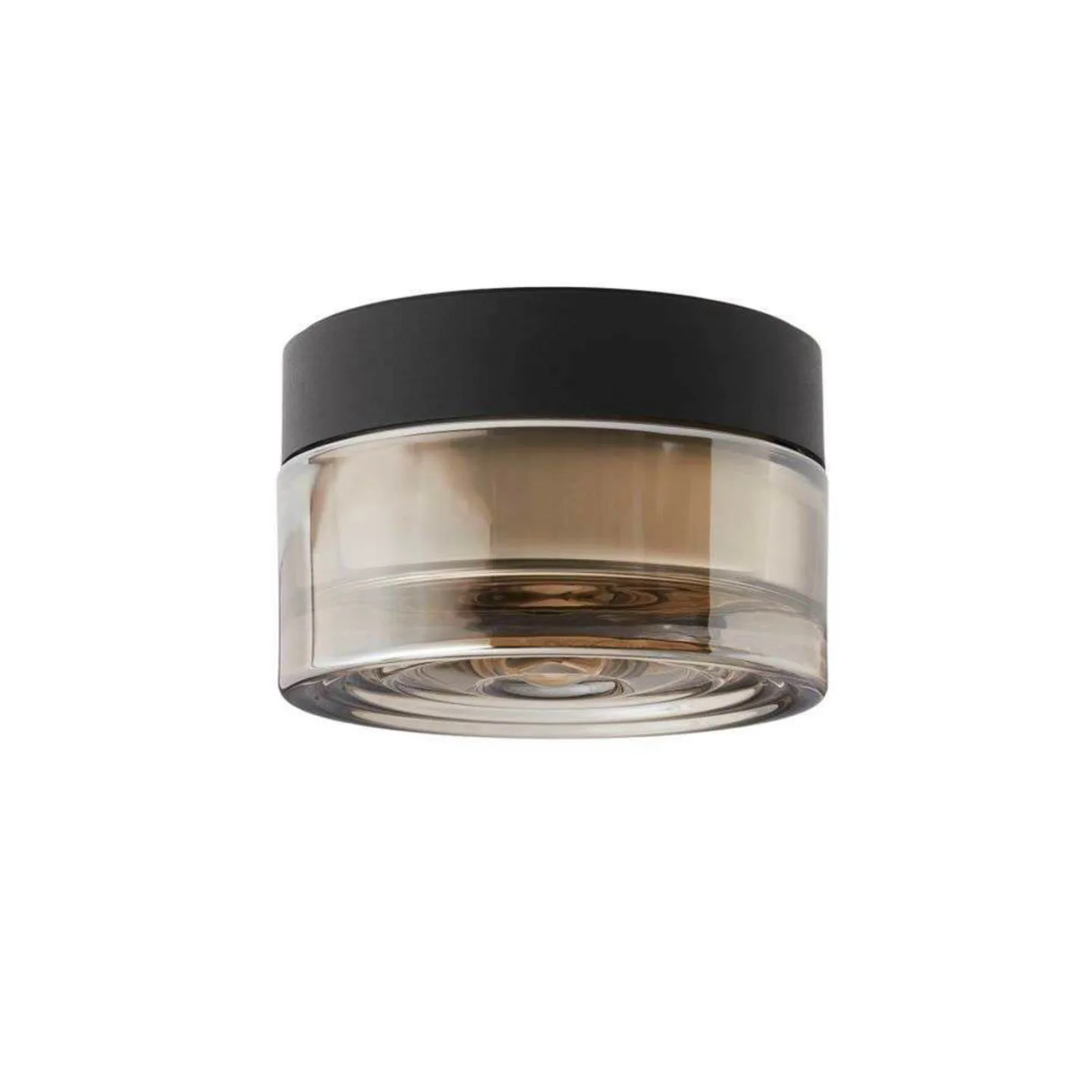 Otto Wave vegglampe/taklampe IP65 Smoked – LOOM DESIGN - Bad - Moderne - Glass - Med en lyskilde