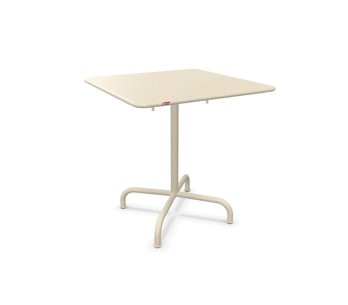 Schaffner Metall-Tisch Rigi Quadratisch Beige | Schubiger Möbel