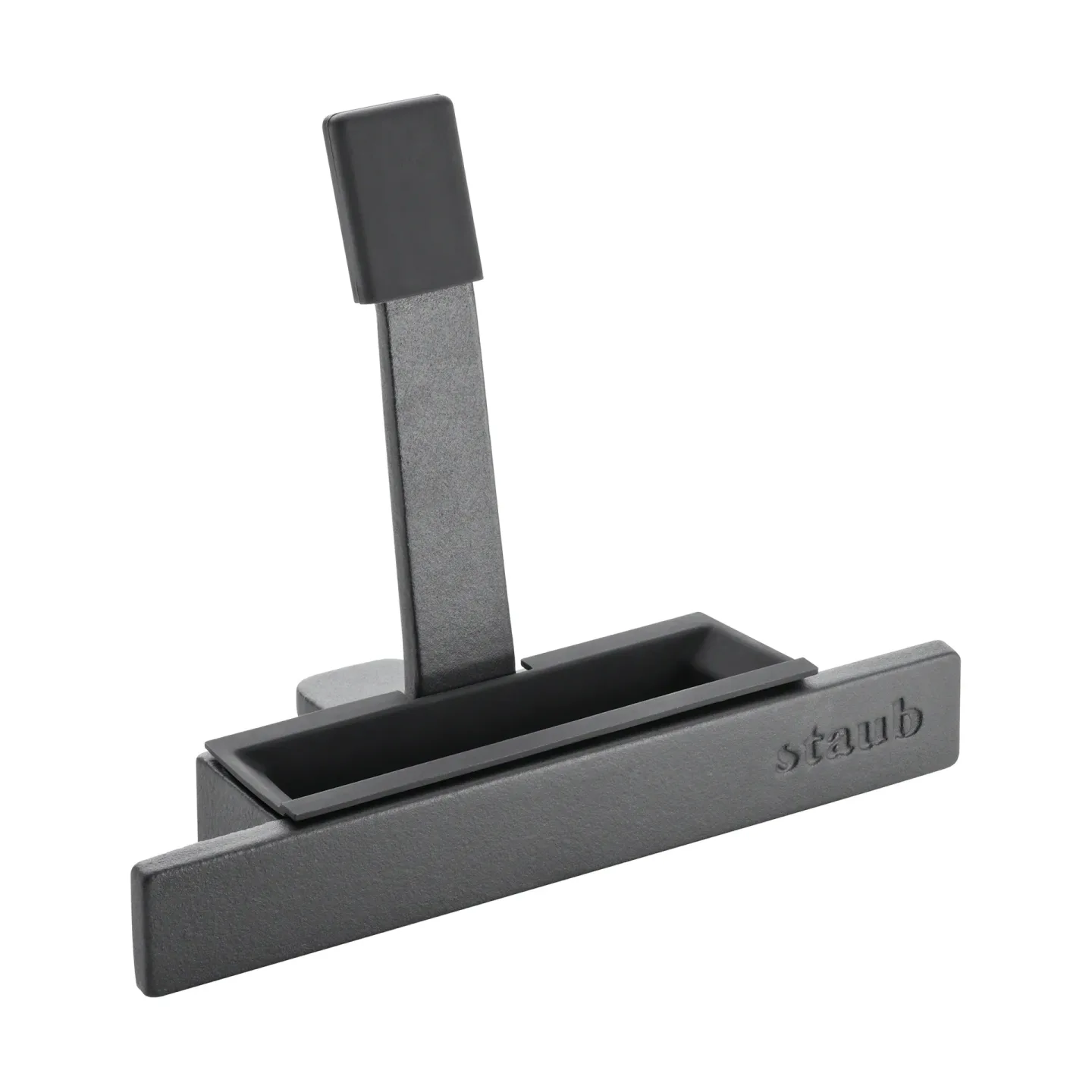 STAUB Staub Deckelhalter Gusseisen-Silikon Schwarz