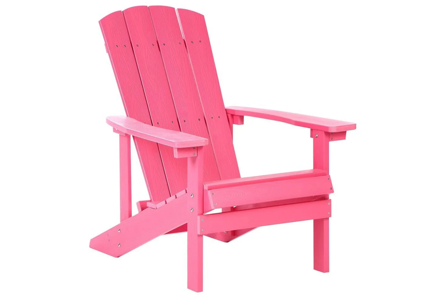 Trädgårdsstol Adirondack - Rosa, 75x88x88 cm