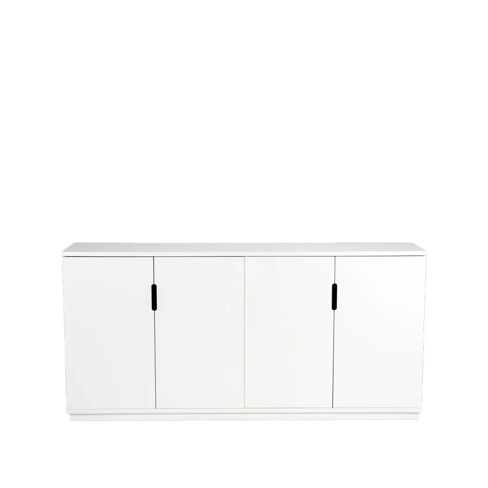 Mavis Aoko Sideboard 77x160 cm weiß lackiert