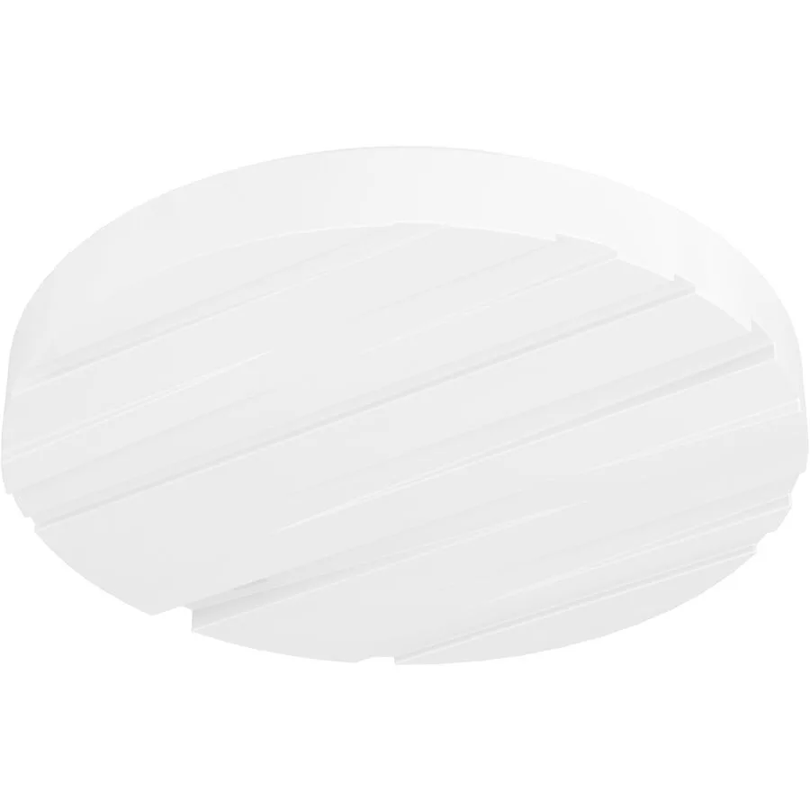 Eglo Deckenlampe Ferentino Weiss Stahl 38 cm 6 cm - LED - Lichtfarbe: Warmweiss- LED Energiesparlampe