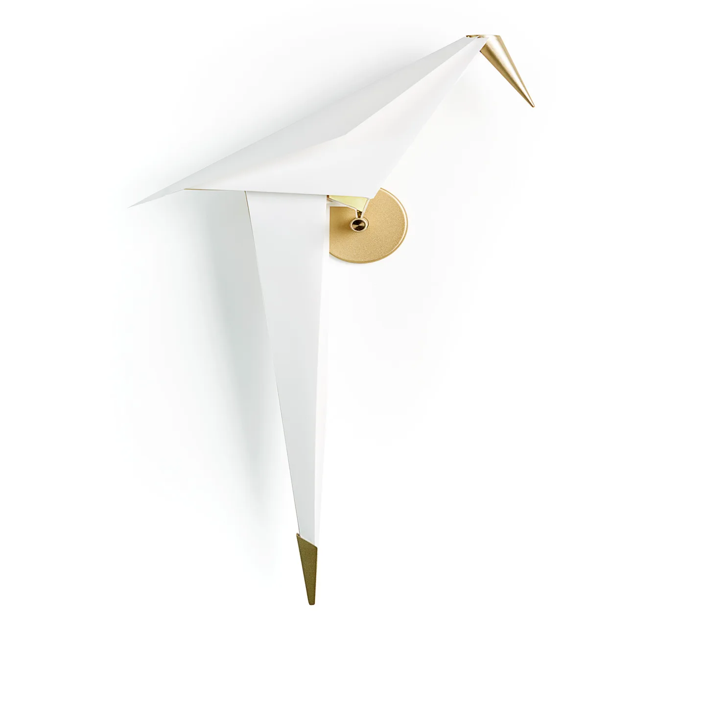 Moooi - Perch Light Recessed - Vägglampa, Stor - Vägglampor - Umut Yamac - Guld - Metall