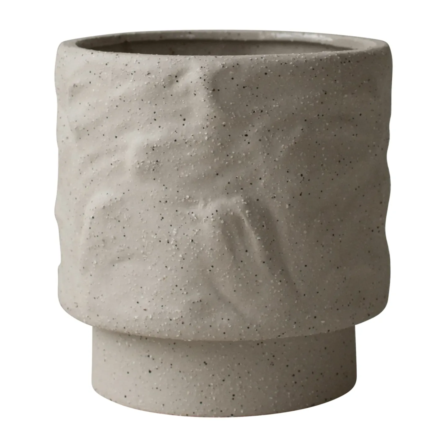 DBKD Flow Blumentopf Ø15cm Sand