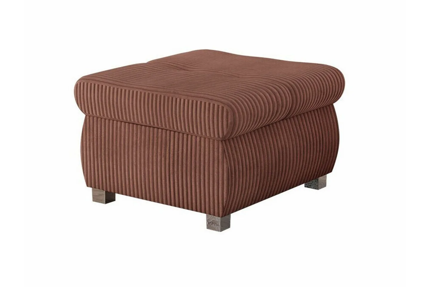 Cerys Fotpall 60 cm - Rosa