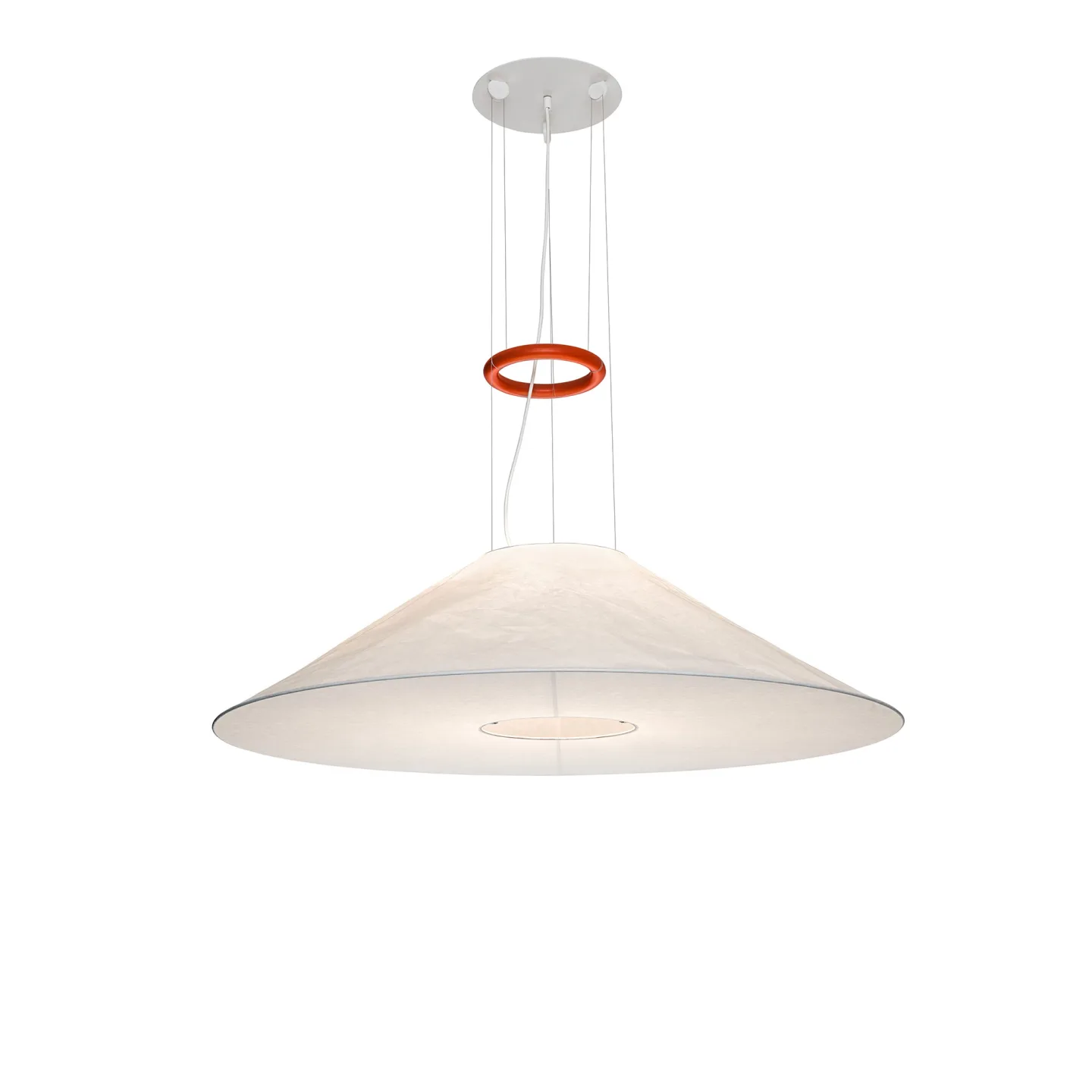 Ingo Maurer - Maru Special Length Cable 450 cm - Pendellampor - Ingo Maurer - Vit