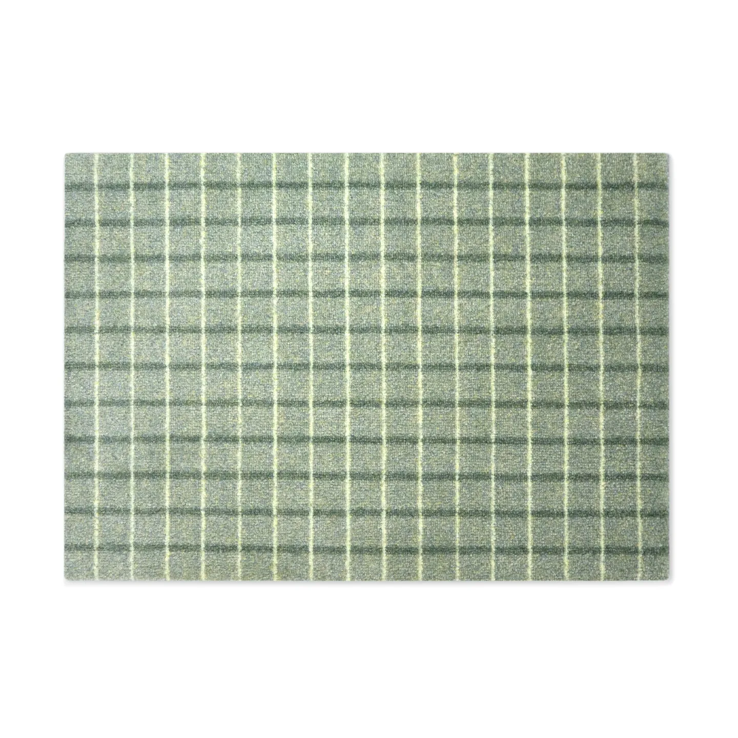 Heymat Grid dörrmatta Matcha Lemon, 85x115 cm