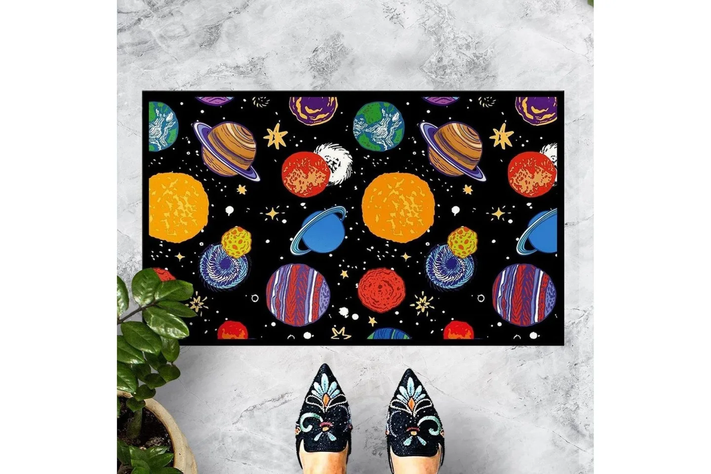 Chilai Dörrmatta 45x70 cm - PVC/Multifärgad