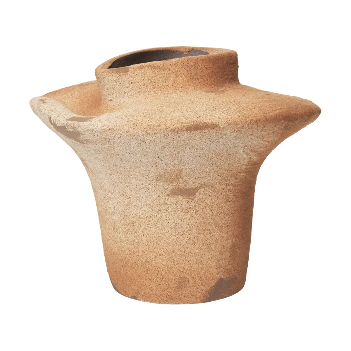 Ferm Living Evio vas Burnt umber, Ø25x22 cm