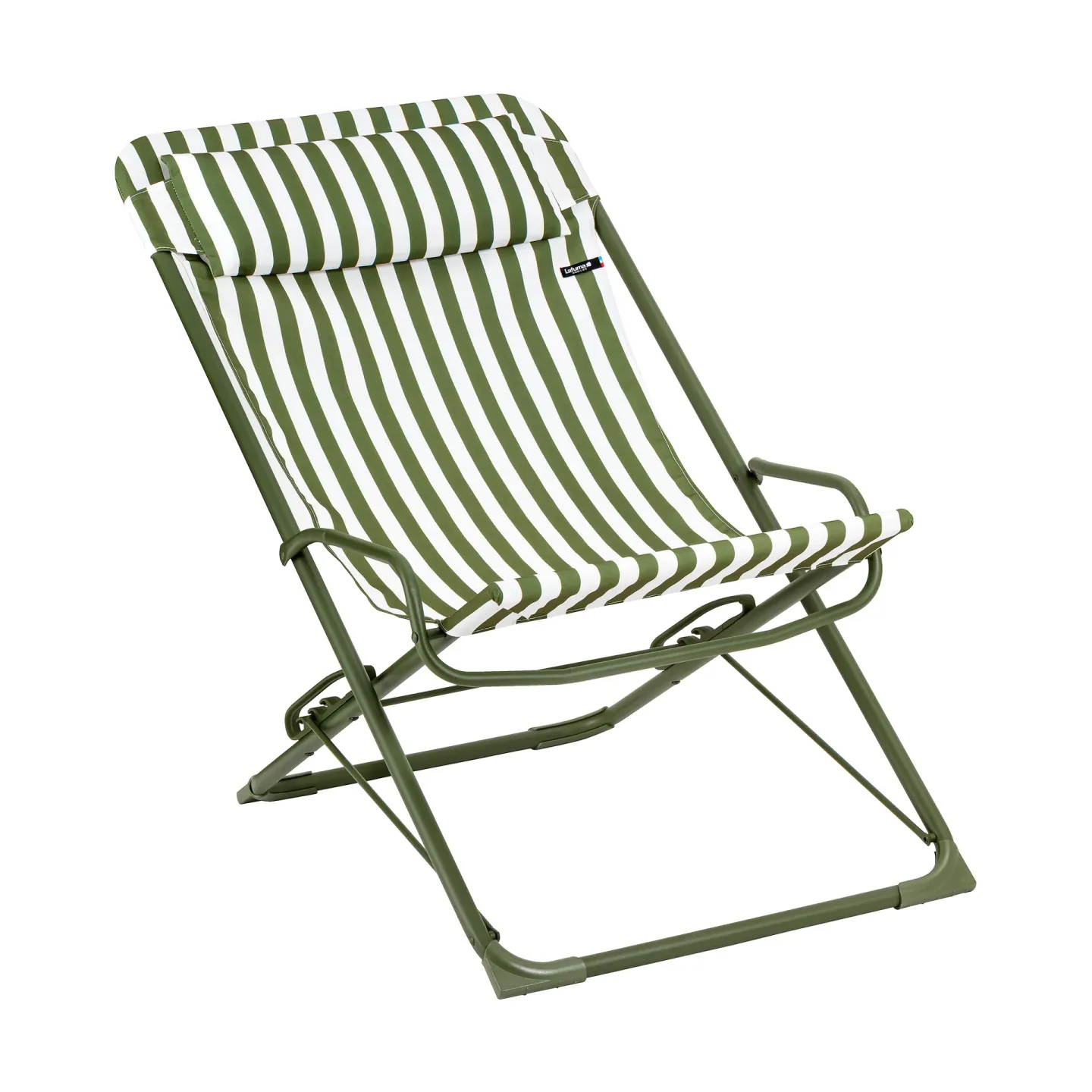 Lafuma Transaswing Multi Liegestuhl Rayures Moss