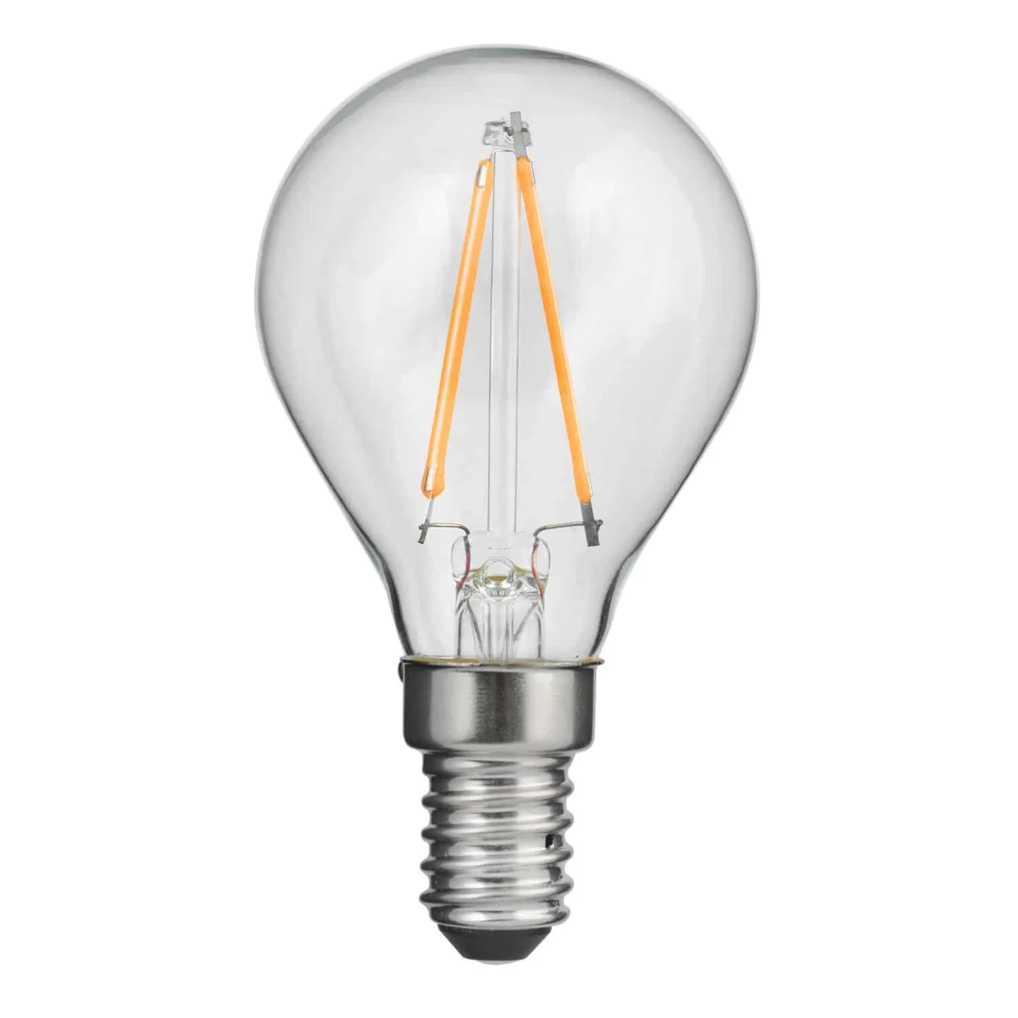 Klotlampa LED Classic Klar Dim 80lm 827 E14