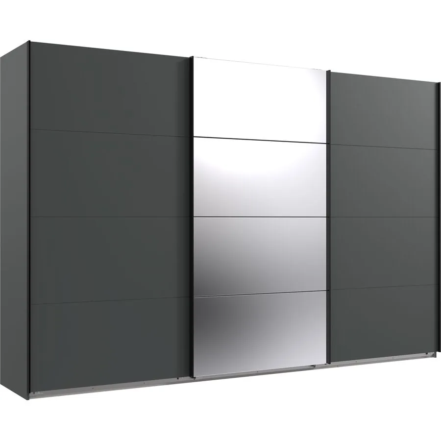 Kleiderschrank Neord graphit Holzwerkstoff B 313 cm