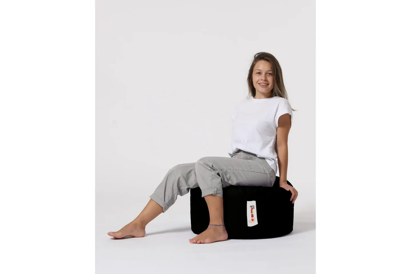 Sittsäck Utomhus Salima 55 cm - Svart