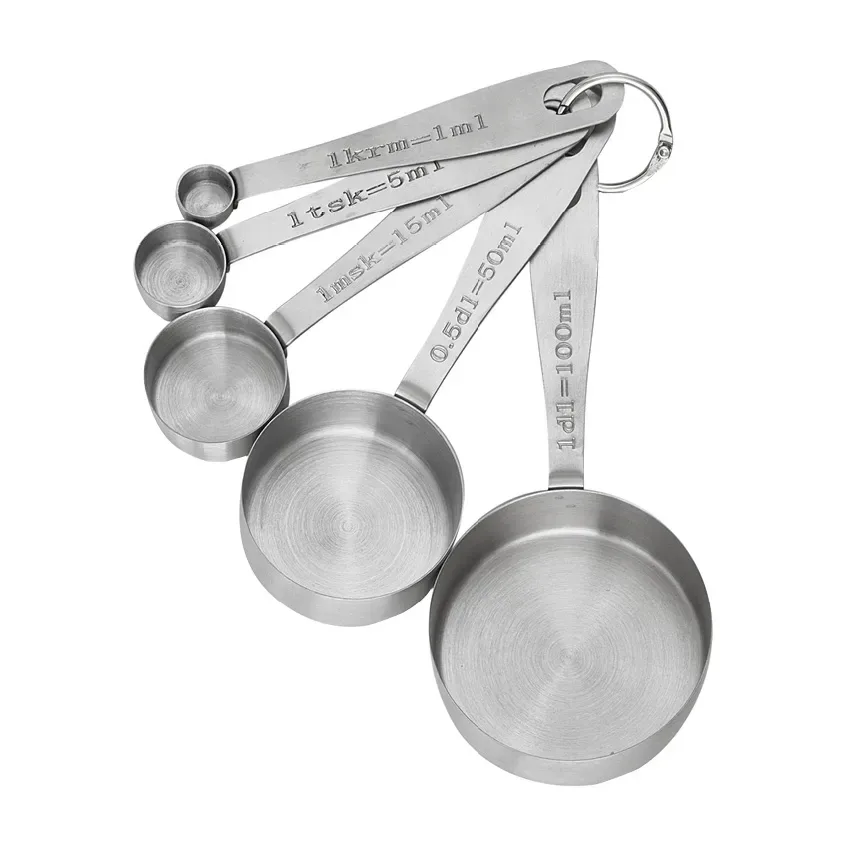 Dorre Myah Messlöffel-Set 5-teilig Edelstahl