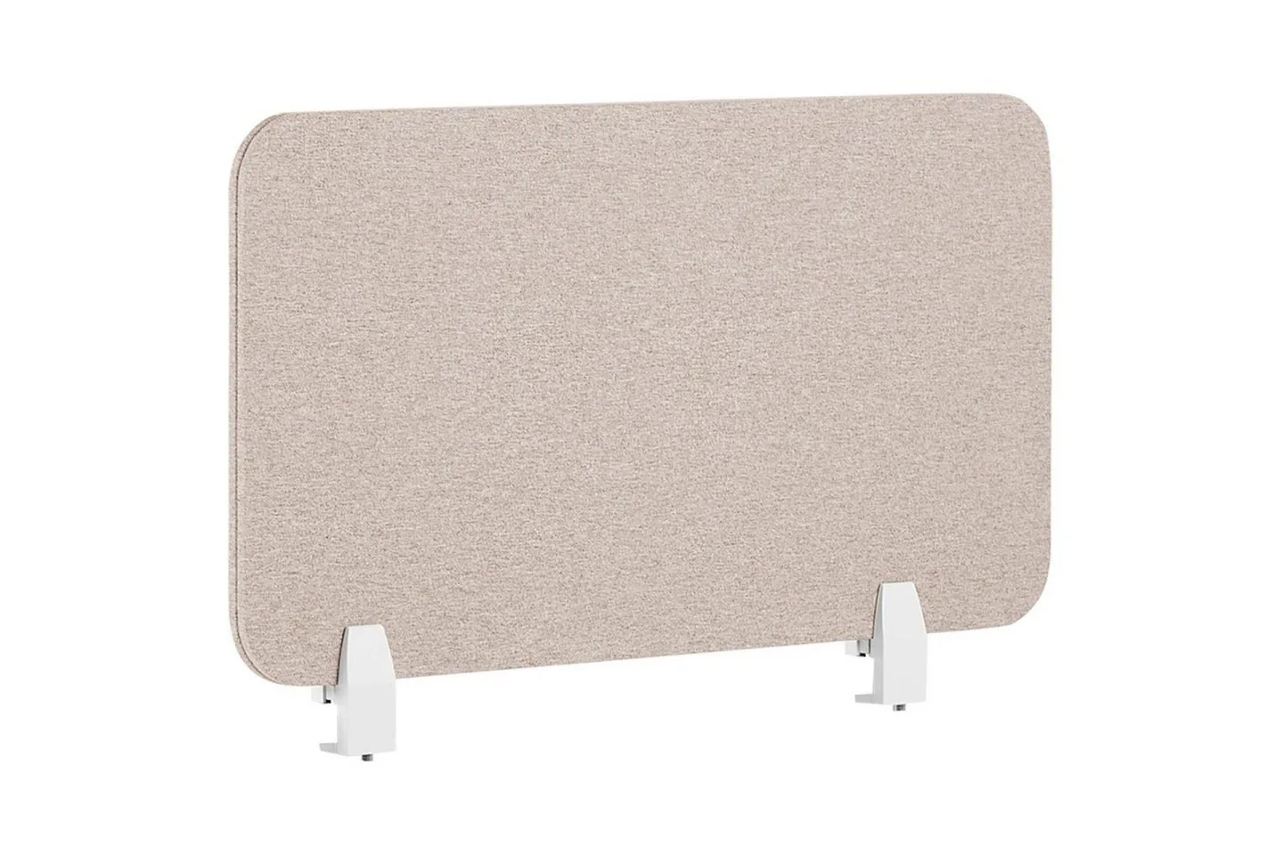 Skiljevägg för skrivbord Wally Beige, 80x2x40 cm - Beige, 80x2x40 cm