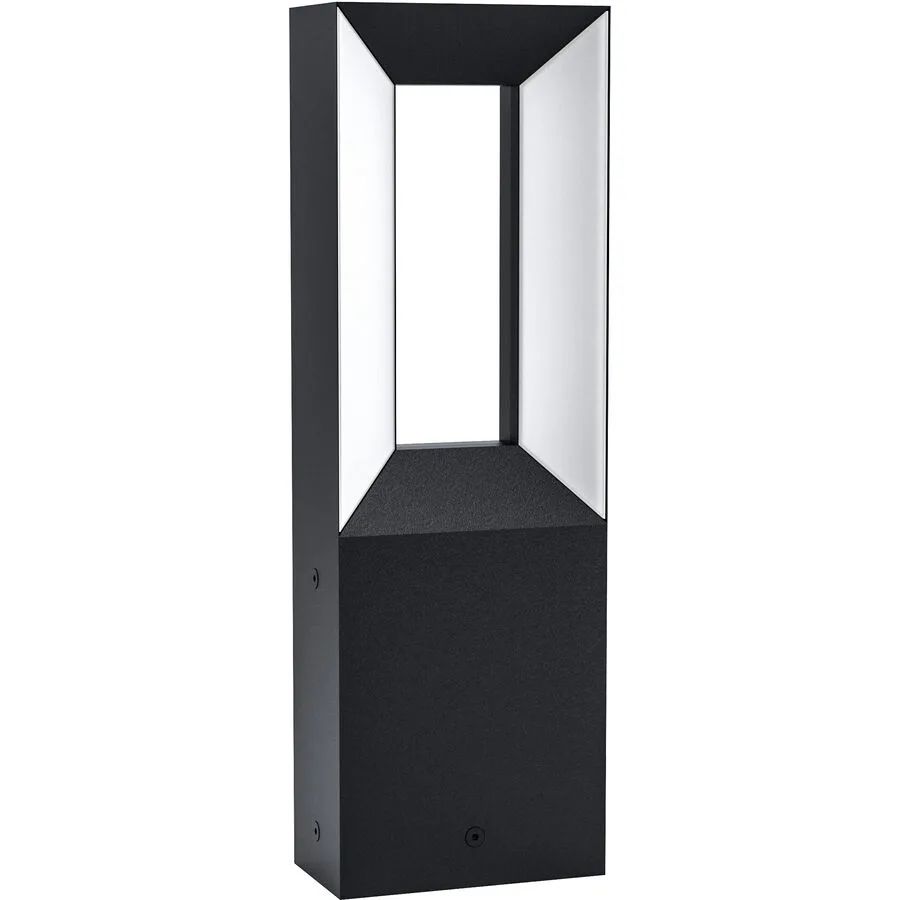 Eglo Stehlampe aussen Riforano Schwarz Aluminium 6 cm 34 cm - Material: Aluguss - LED - Lichtfarbe: Warmweiss - LED Energiesparlampen