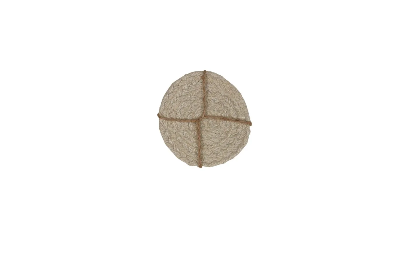 Sigge Glasunderlägg Ø10 cm - Vit