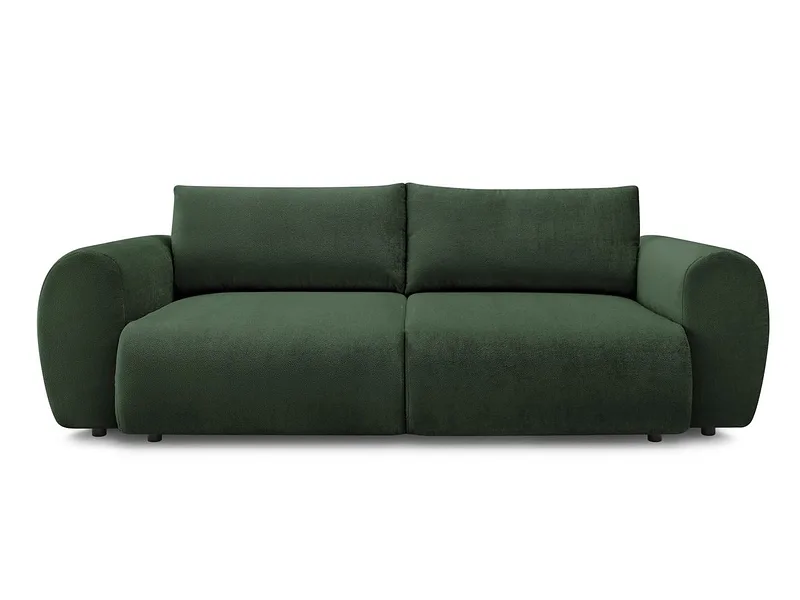 3er Sofa BOBOCHIC LUCIEN Stoff grün