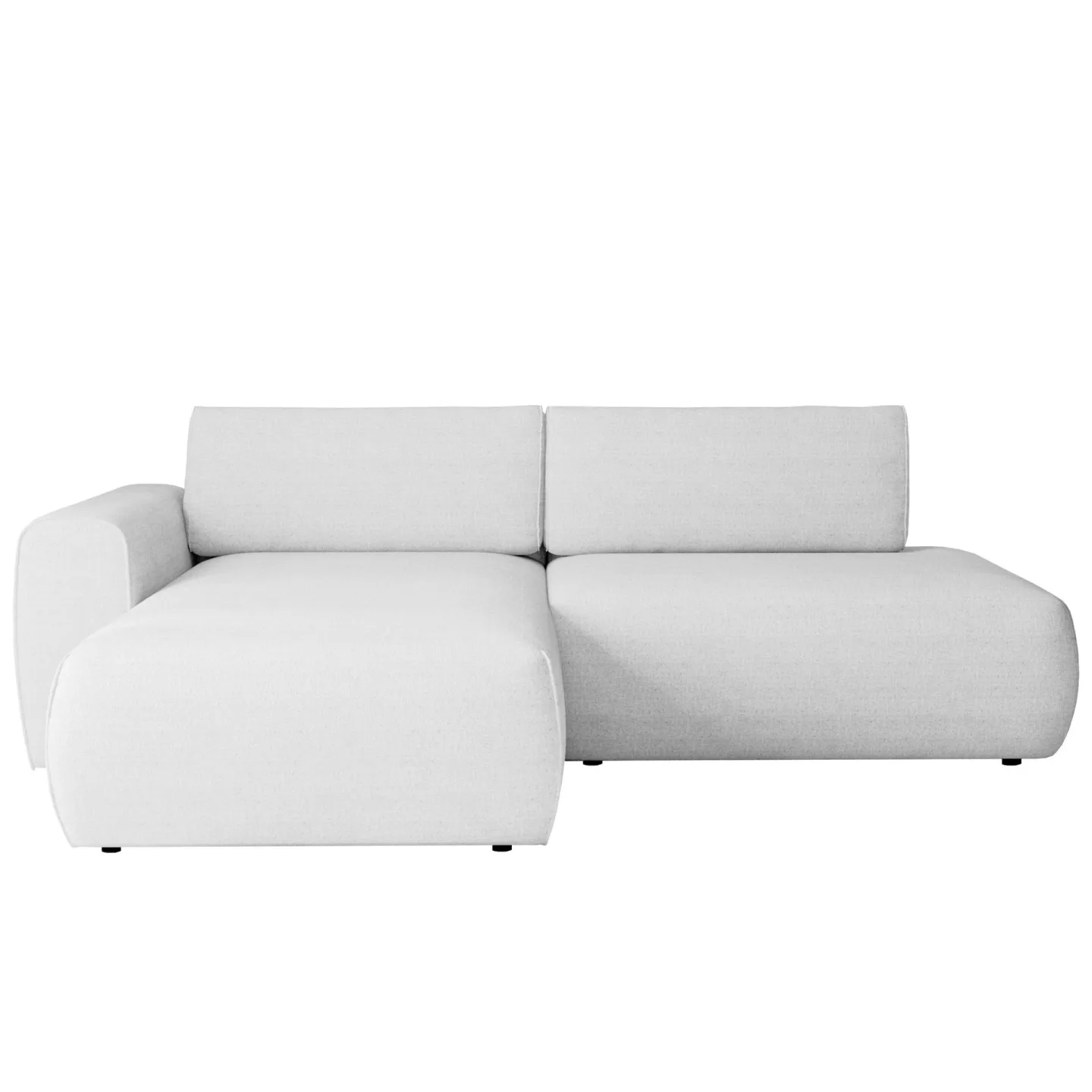Milias 3-sits Bäddsoffa med Divan Vänster och Förvaring - Vit