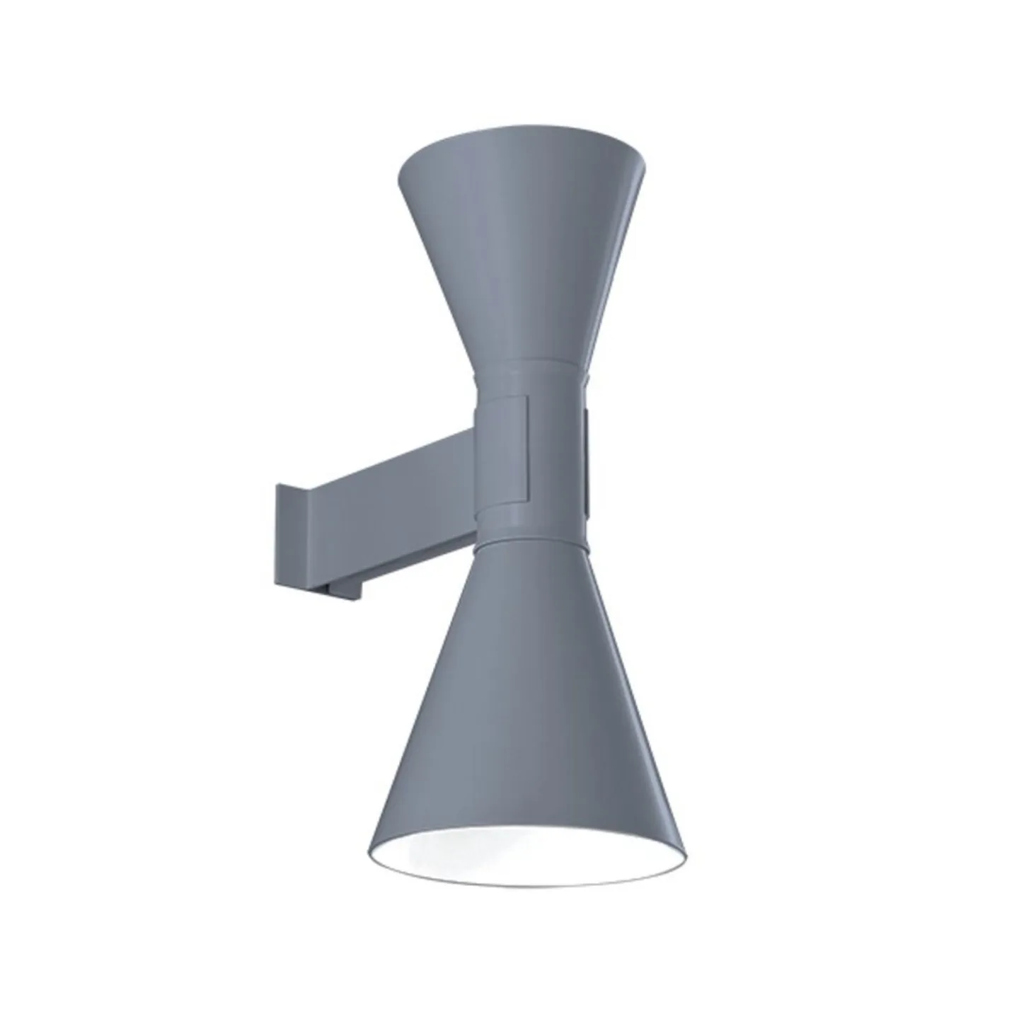 Applique de Marseille Mini Vägglampa Grey - Nemo Lighting - Aluminium