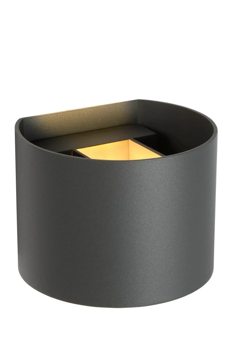 Lucide - Xio 13cm - Vägglampa - Grå