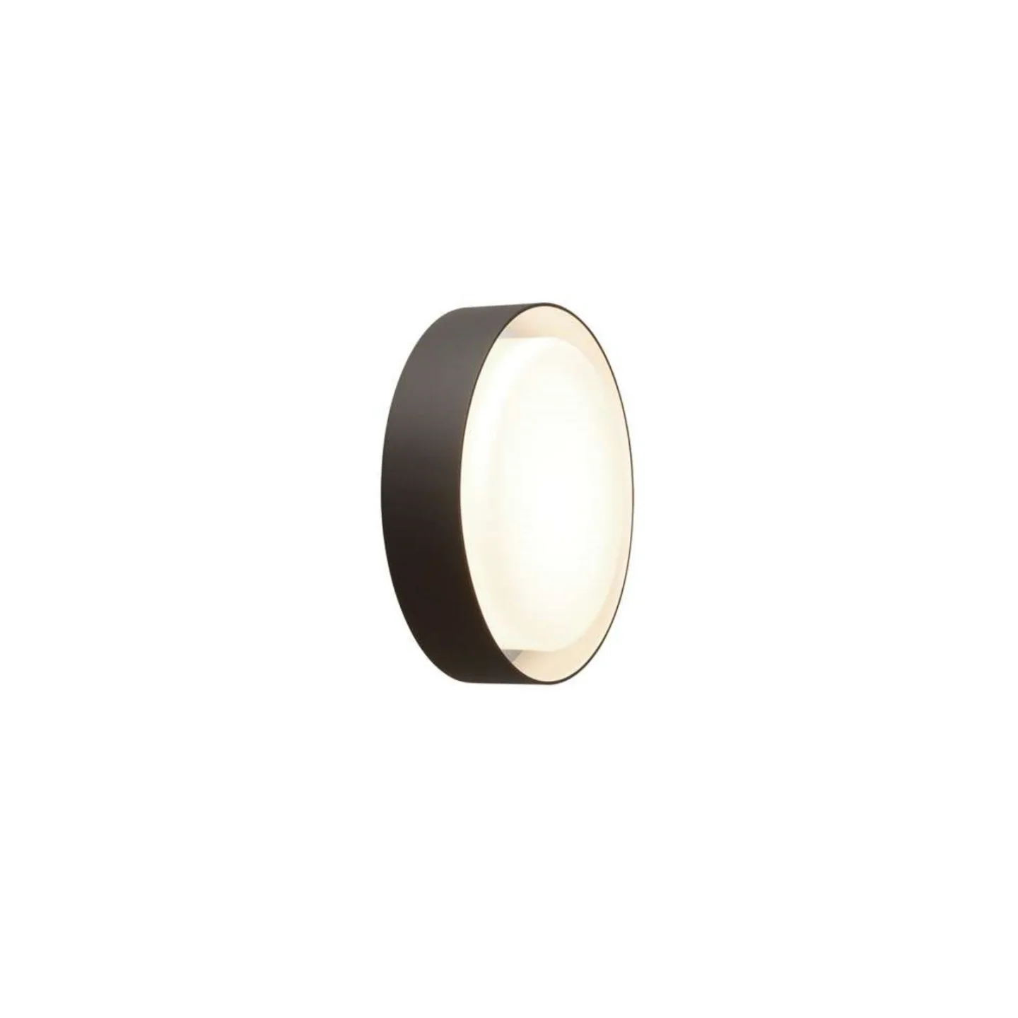 Plaff-On Wandleuchte/Deckenleuchte, IP54, schwarz - Marset - Aluminium