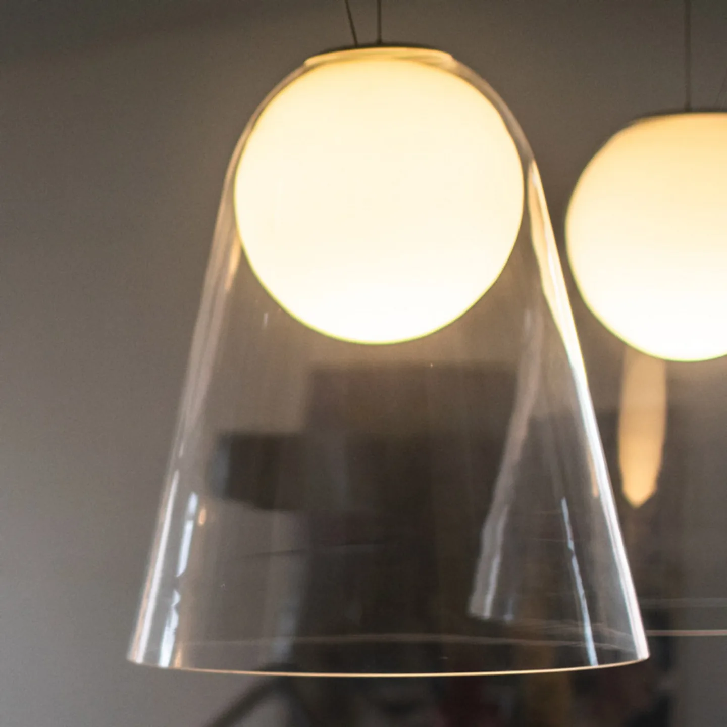 Satellight Pendel - Foscarini - Stue - Design - Glas - Med én lyskilde