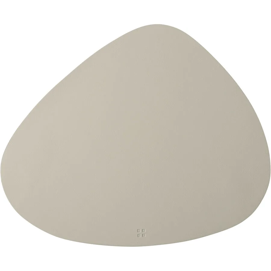 Tischset Ambiente sand PVC Eigene Form B 45 cm