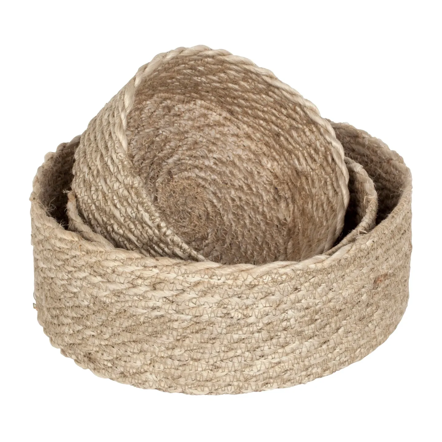 Dixie Twisted Brotkorb 3er Pack Natur-grau