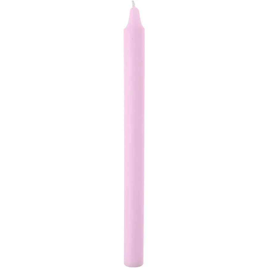 Kerze Rustico flieder H27.5 cm D2.2 cm, Brenndauer 10h - Material: Wachs