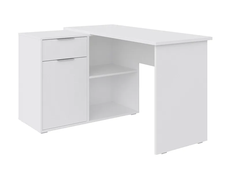 Eckschreibtisch SACHA 100x120x76cm weiss