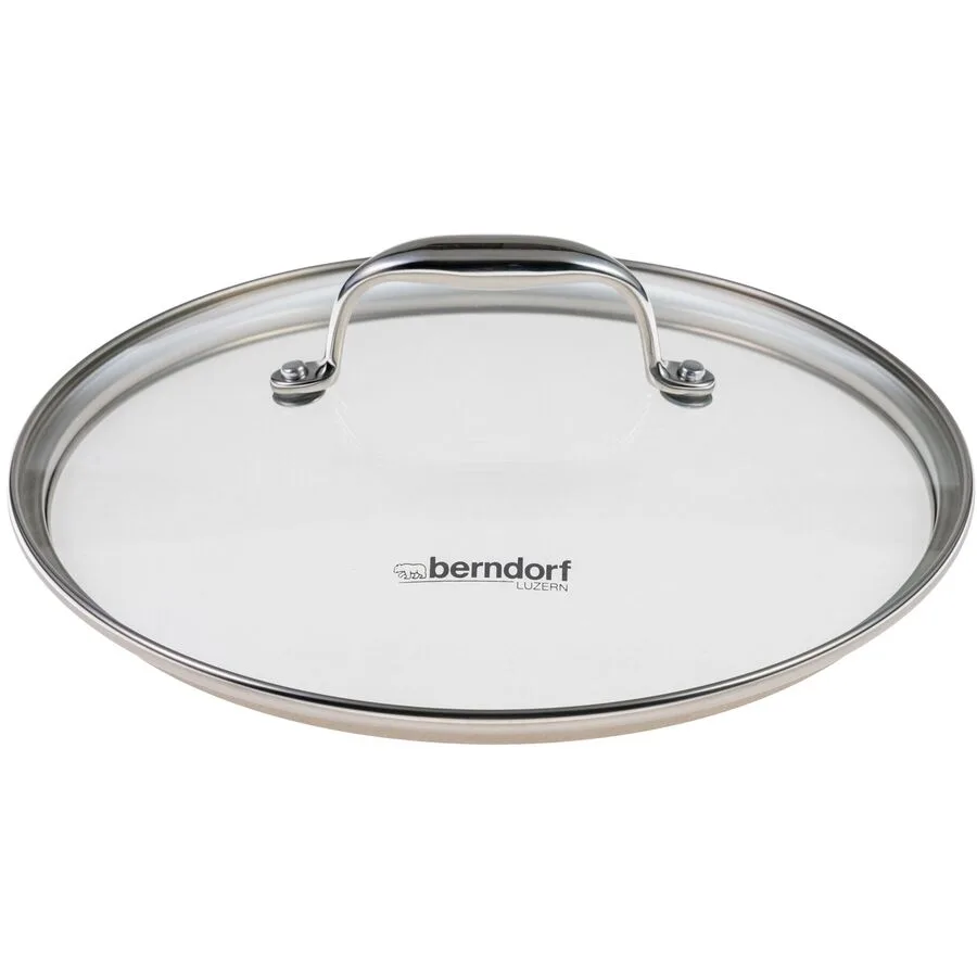 Berndorf Deckel Cellresist Ceramic Transparent Edelstahl/Glas 24 cm