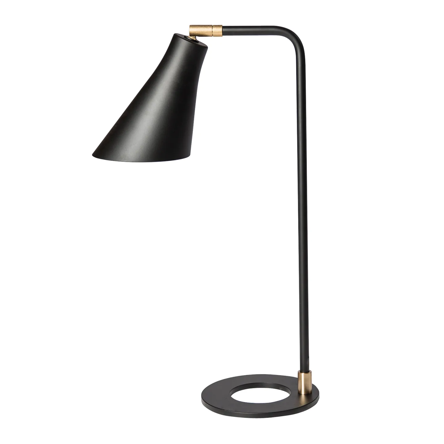 Rubn - Miller Table Black/ Brass Details - Bordslampor - Niclas Hoflin - Svart