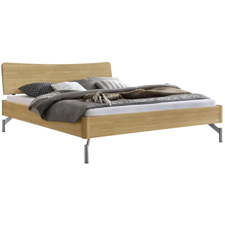 Hasena Bett Castello Natur Eiche Massivholz 180 x 200 cm