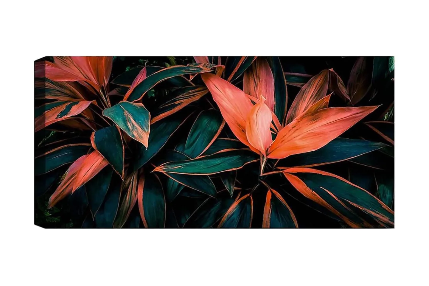 Canvastavla YTY Floral & Botanical Flerfärgad - 120x50 cm