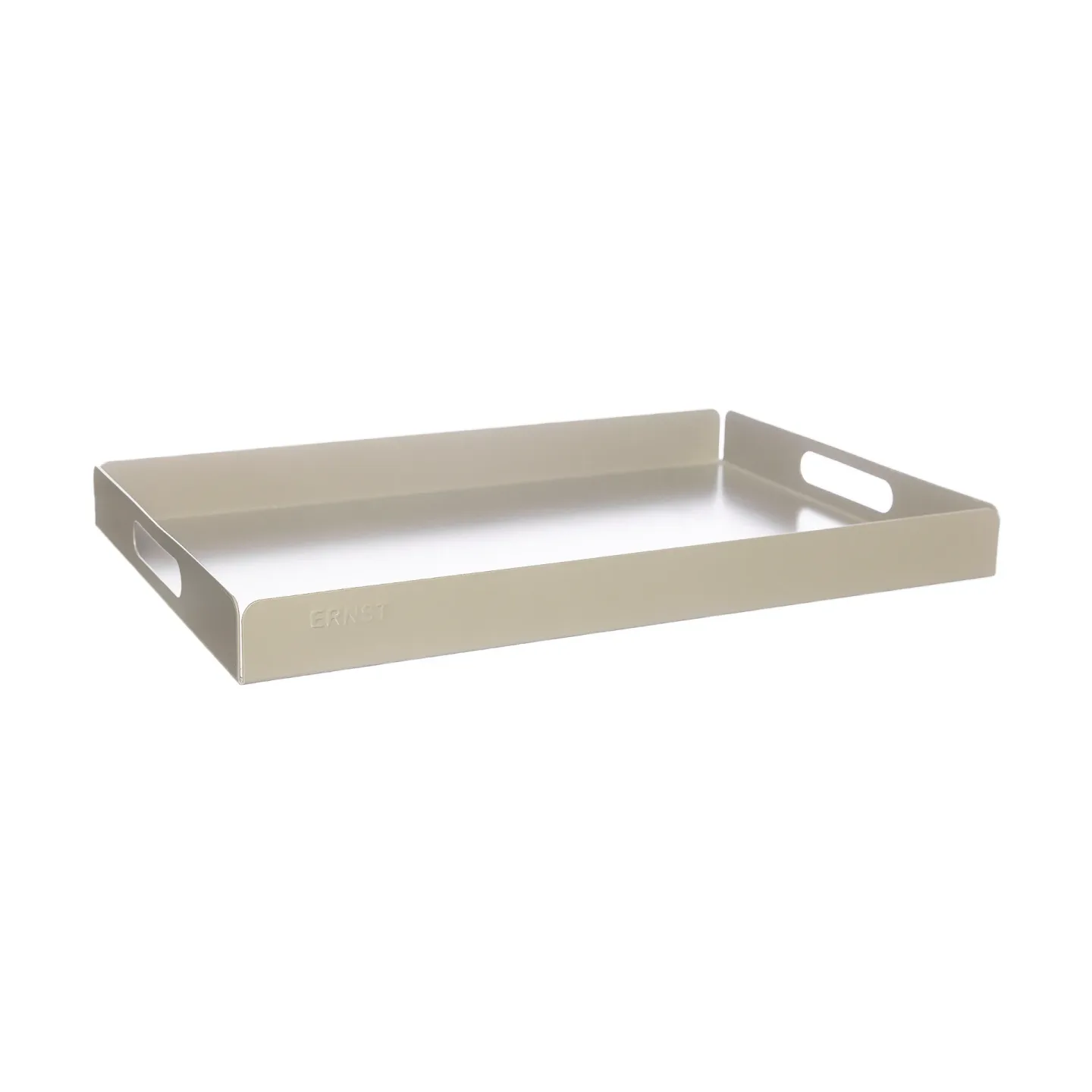ERNST Ernst Tablett Metall 30x45 cm Cremeweiß