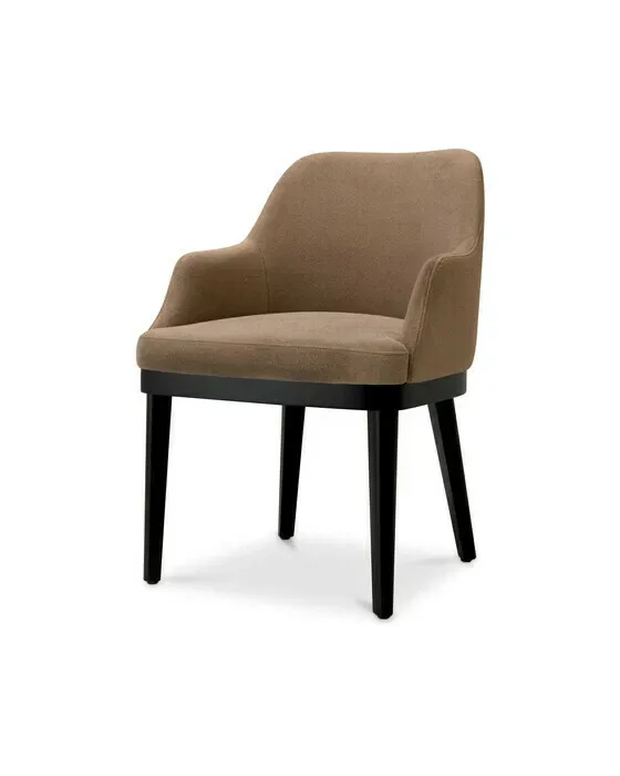 Dining Chair Costa with shelf Sabino brown