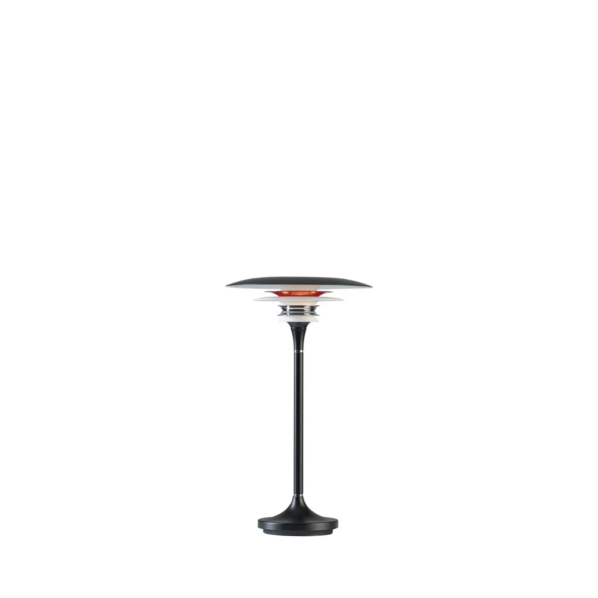 Belid - Diablo 35cm - Bordslampa - Mattsvart/röd