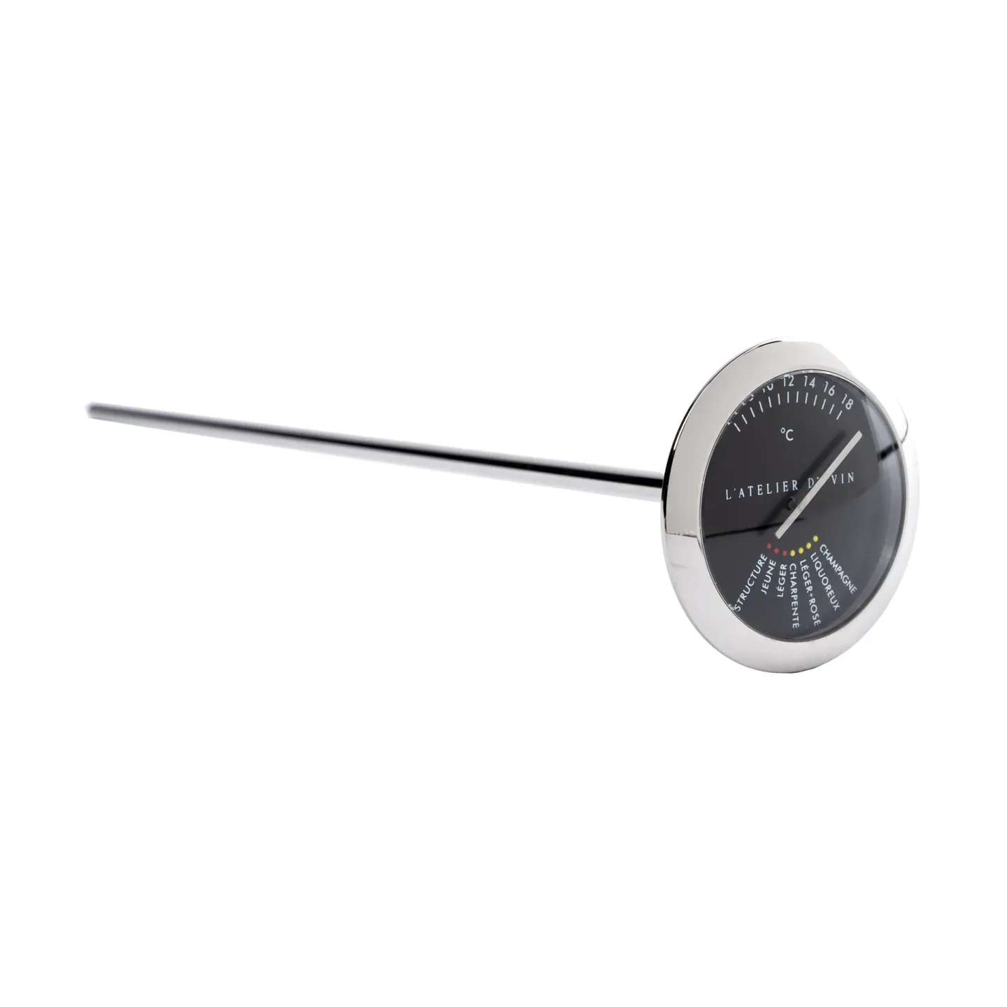 L'Atelier du Vin L'Atelier Winterthermometer Edelstahl