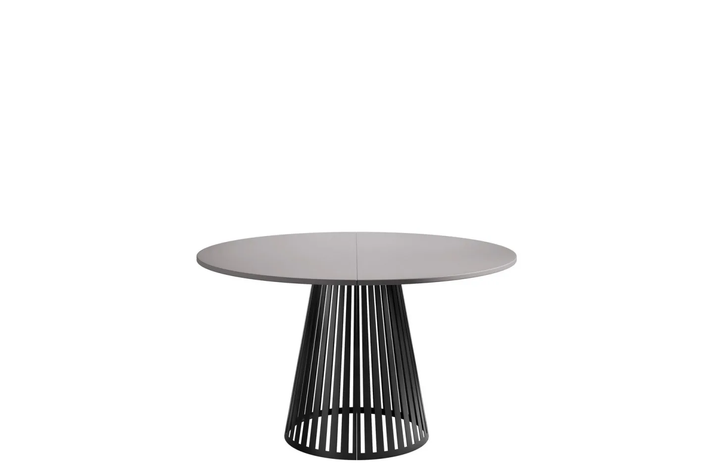 Beylen Matbord 100 cm Rund - Grå/Svart