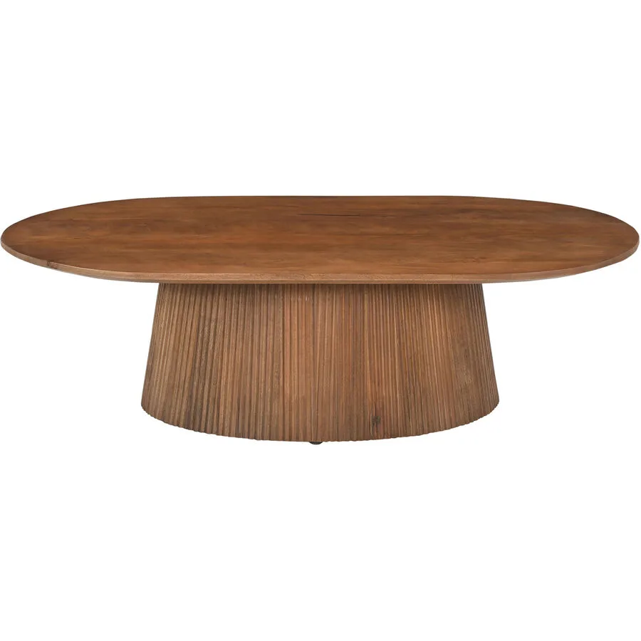 Salontisch Mango natur Mangoholz massiv Massivholz B 120 T 70 cm