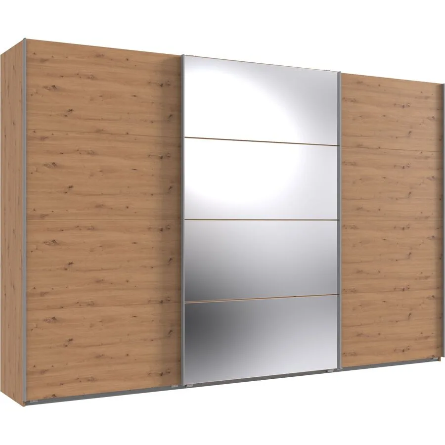 Kleiderschrank Neord Eiche Nachbildung Holzwerkstoff B 360 cm