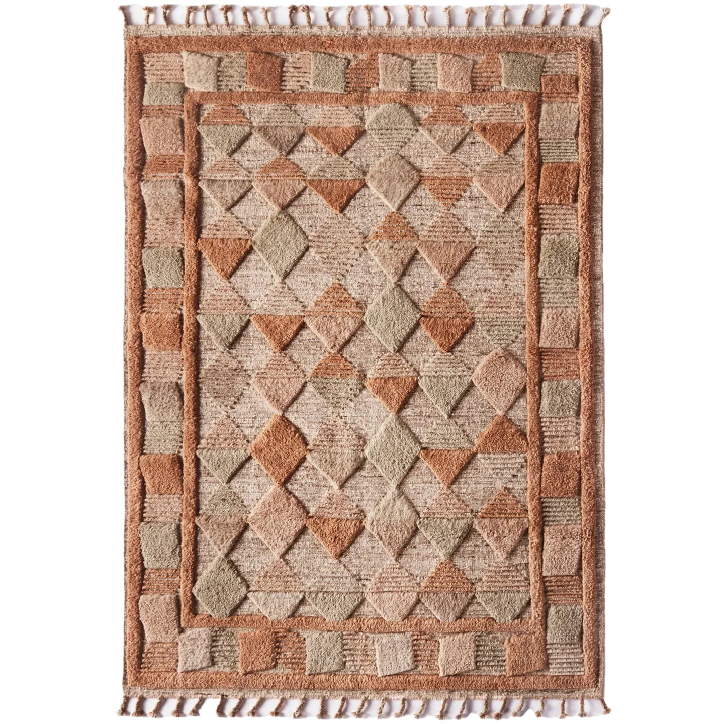 Dusty Deco - Lisboa Rug 200X300- Multi Amber - Ullmattor - Edin & Lina Kjellvertz