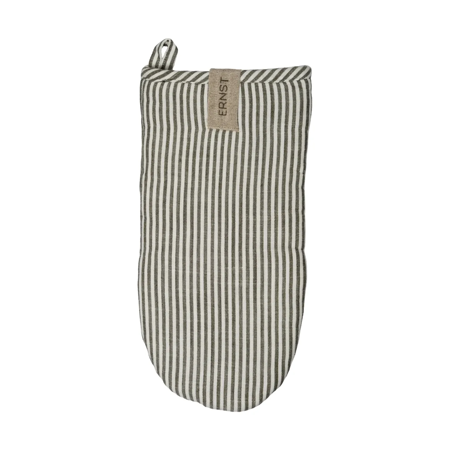 ERNST Ernst Topflappen gestreift Salbei, weiß