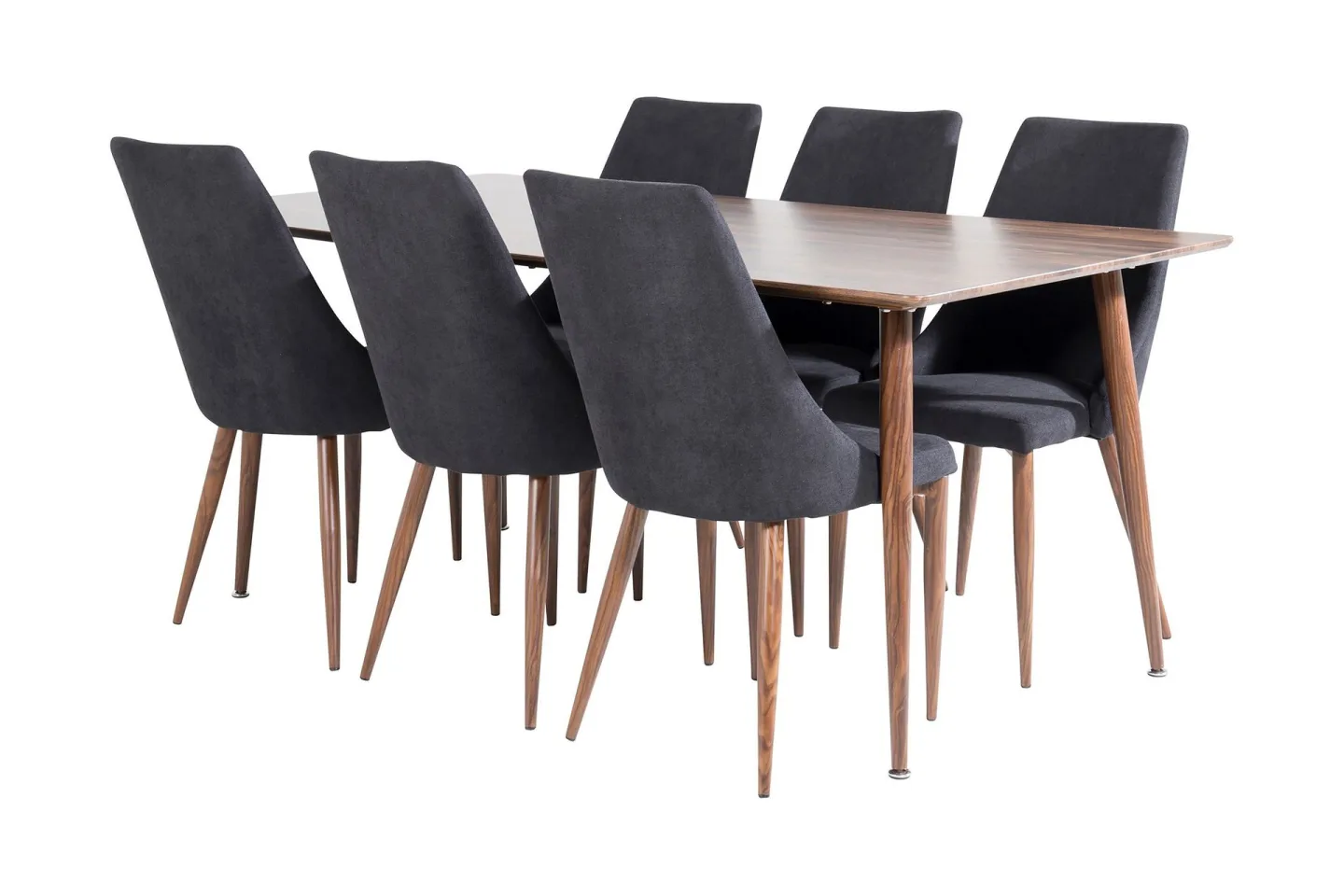 Ypas Matbord 180 cm med 6 st Campomar Matstol -