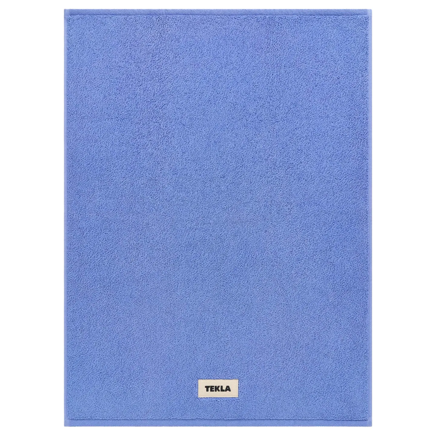 Tekla - Terry Solid Clear Blue badrumsmatta 50 x 70 cm - Bomullsmattor - Blå