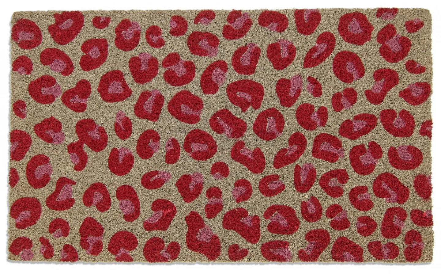 Dørmatte - Leo (rosa) (Størrelse: 45 x 75 cm)