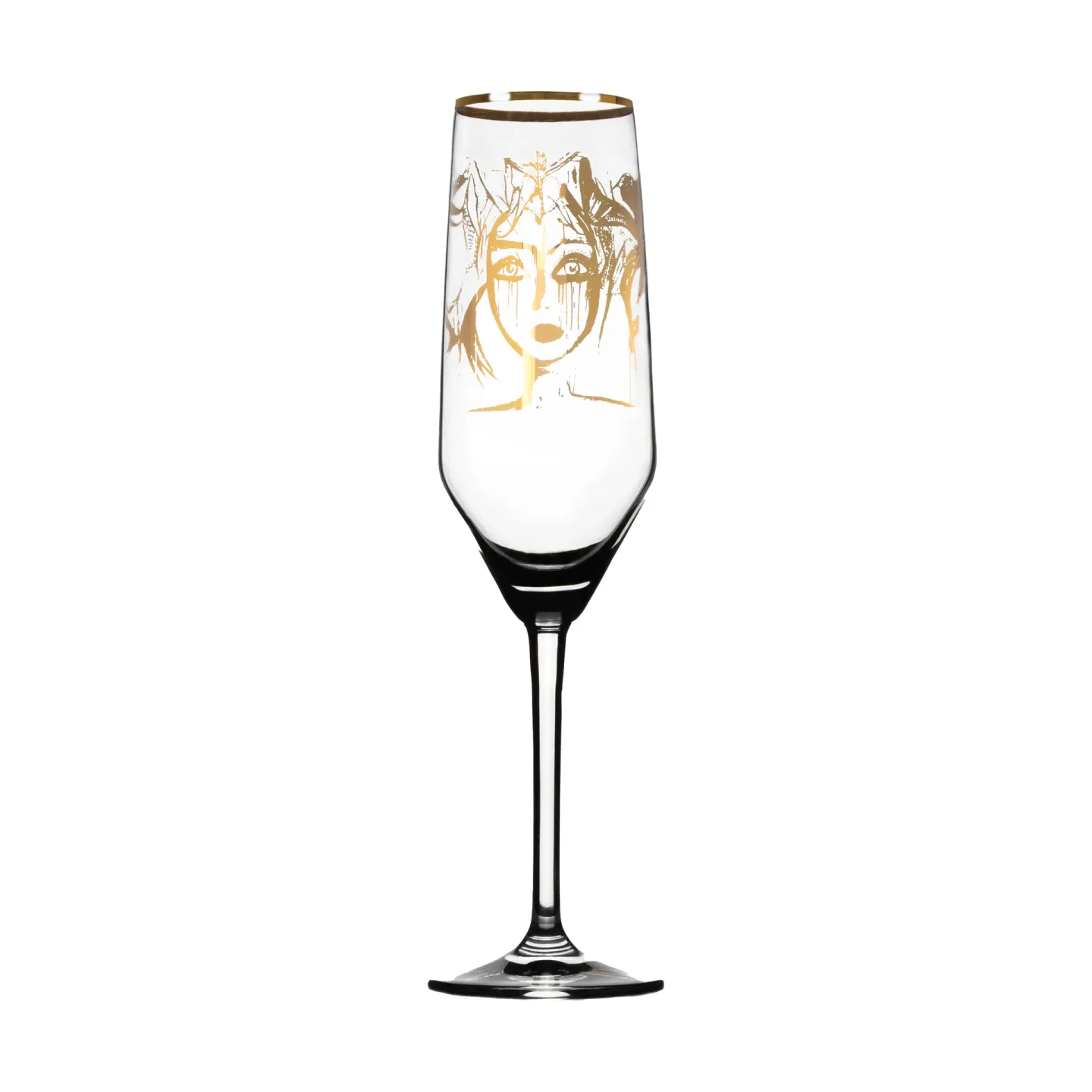 Slice of Life Champagneglas 24 cm - Guld