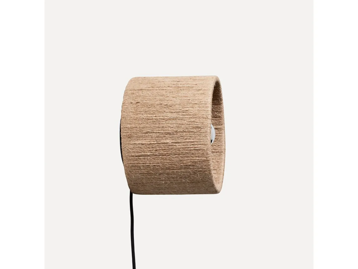 Ro Wandleuchte Straight - Made by Hand - Wohnzimmer - Stoff / Textil